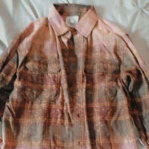 Campfire clothing bleached flannel med